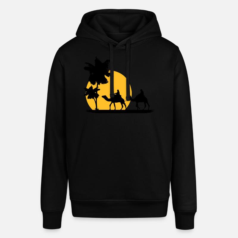 Camel - Kamel - Dromedar - Karawane - Stanley/Stella Unisex Hoodie SOUNDER - Schwarz