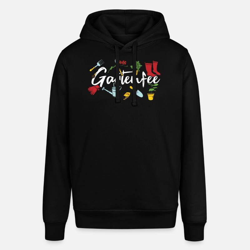 Gartenfee Gärtnerin Garten Gärtnern Kleingarten - Stanley/Stella Unisex Hoodie SOUNDER - Schwarz