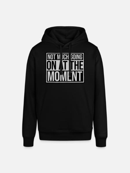 Not much going on - Stanley/Stella SOUNDER Unisex Hoodie - black