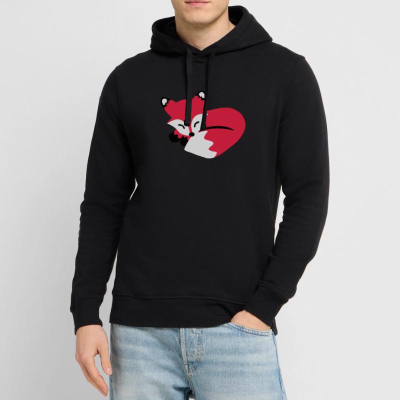 cute sleeping fox, süßer schlafender fuchs Stanley/Stella Unisex Hoodie SOUNDER