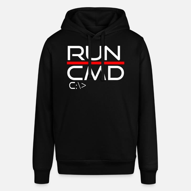 exécuter cmd - Sweat à capuche SOUNDER Stanley/Stella Unisexe - noir