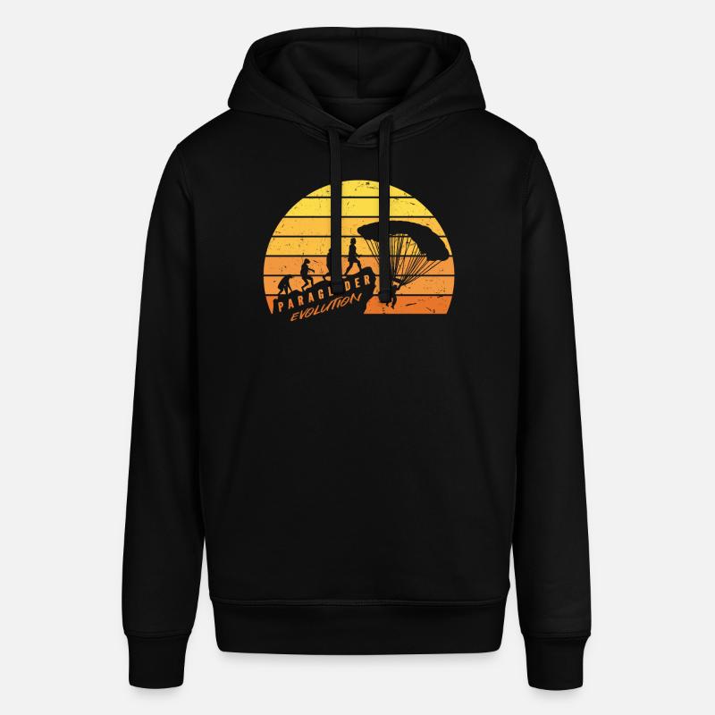 Parapente Evolution - Sweat à capuche SOUNDER Stanley/Stella Unisexe - noir