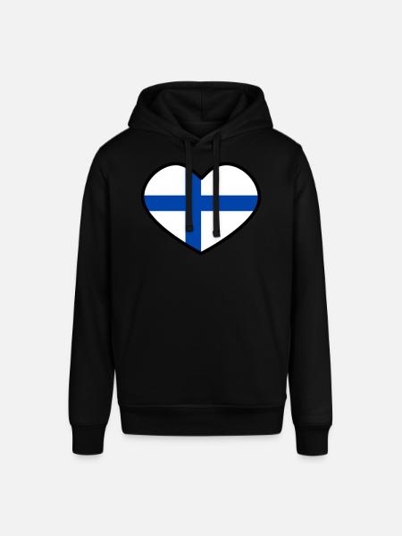 Finland - Stanley/Stella SOUNDER Unisex Hoodie - black