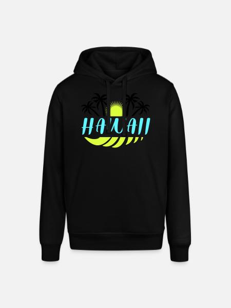 Hawaii - Stanley/Stella SOUNDER Unisex Hoodie - black
