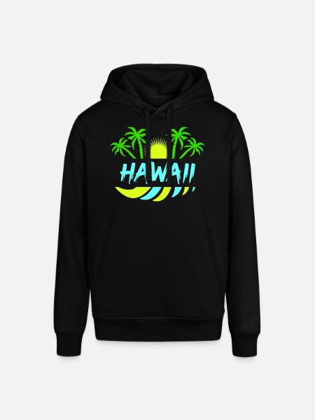 hawaii - Stanley/Stella Unisex Hoodie SOUNDER - Schwarz