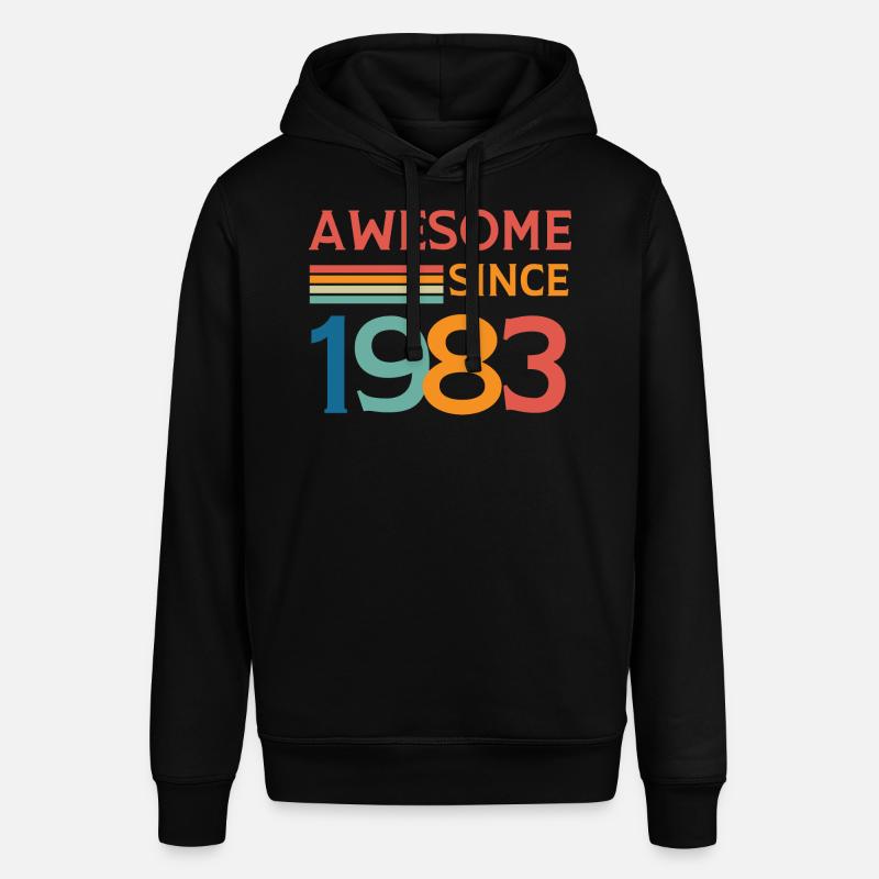 Awesome since 1983 - Sweat à capuche SOUNDER Stanley/Stella Unisexe - noir