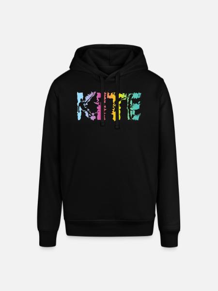 Kite surfing - Stanley/Stella SOUNDER Unisex Hoodie - black