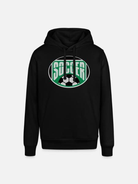 Soccer Hobby Sport Shield - Stanley/Stella SOUNDER Unisex Hoodie - black