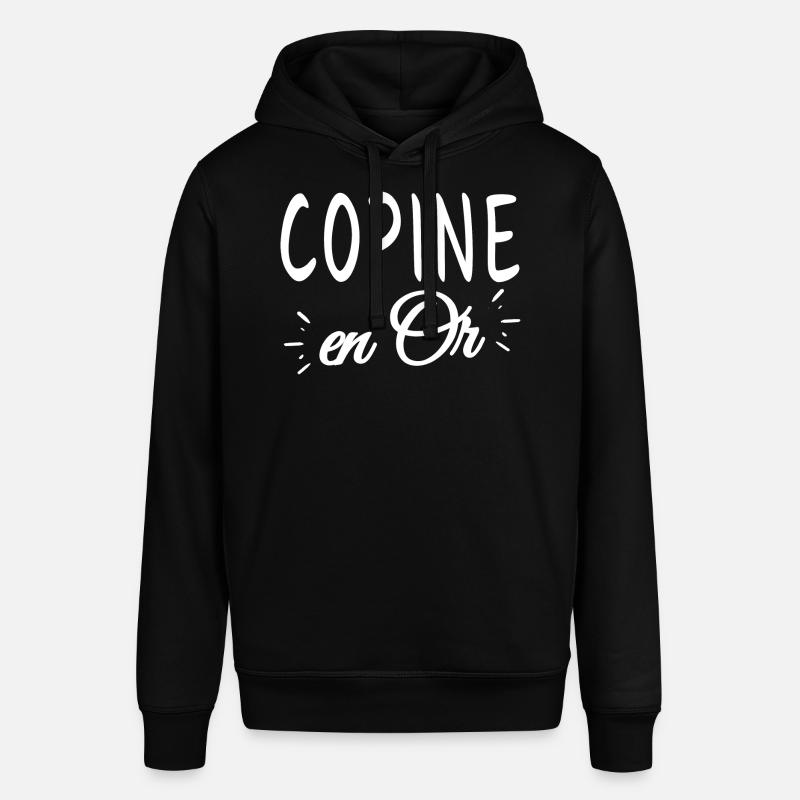 copine en or - Sweat à capuche SOUNDER Stanley/Stella Unisexe - noir