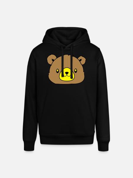 bear - Stanley/Stella SOUNDER Unisex Hoodie - black