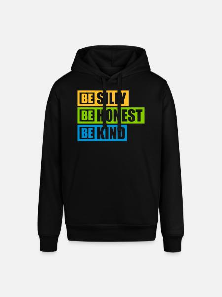 Silly Honest Child - Stanley/Stella SOUNDER Unisex Hoodie - black