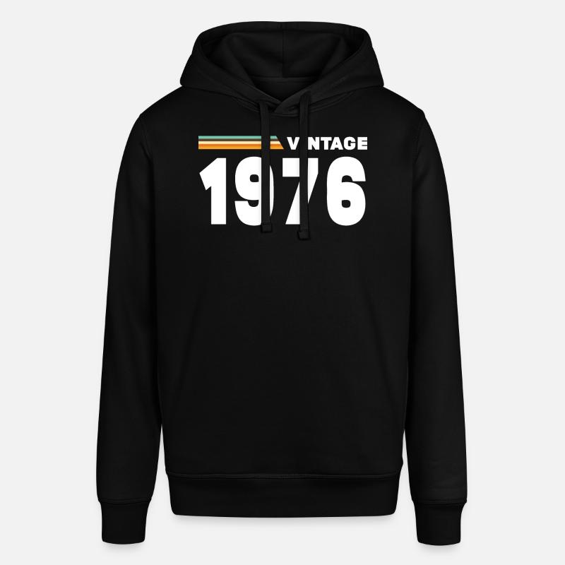 millésime 1976 - Sweat à capuche SOUNDER Stanley/Stella Unisexe - noir