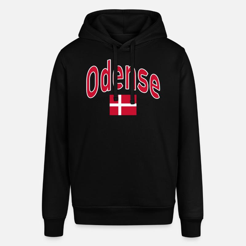 Drapeau d’Odense Danemark - Sweat à capuche SOUNDER Stanley/Stella Unisexe - noir