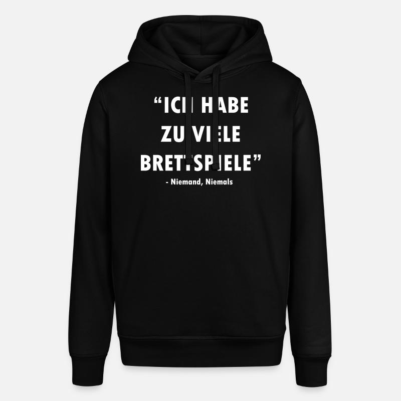 boardgame chess backgammon game night - Stanley/Stella Unisex Hoodie SOUNDER - Schwarz