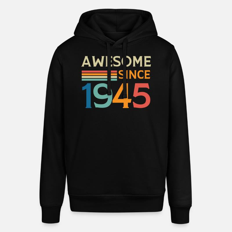 Awesome since 1945 - Sweat à capuche SOUNDER Stanley/Stella Unisexe - noir