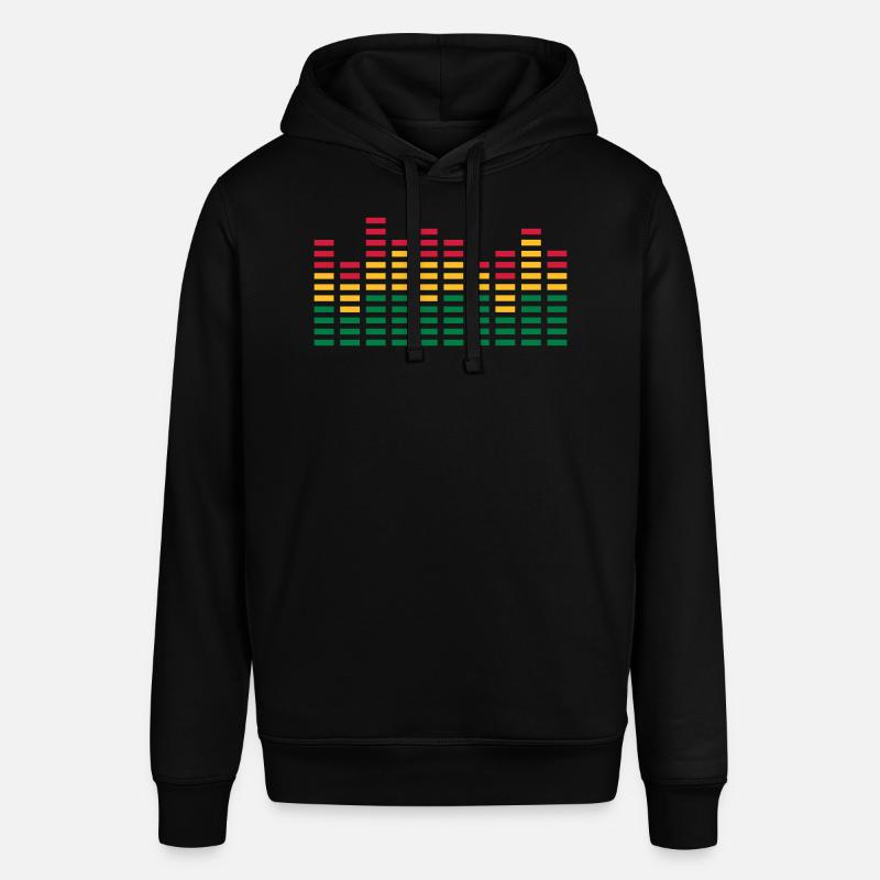 equalizer - Stanley/Stella Unisex Hoodie SOUNDER - Schwarz