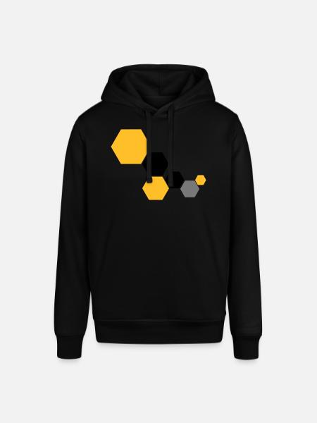 Waben 6 - Stanley/Stella Unisex Hoodie SOUNDER - Schwarz