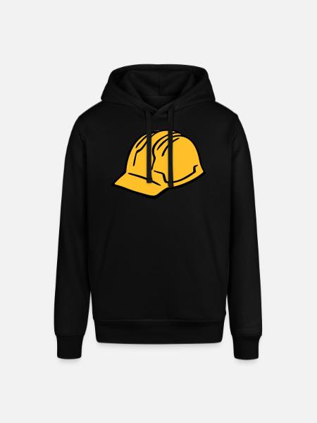 Hard hat - Stanley/Stella SOUNDER Unisex Hoodie - black