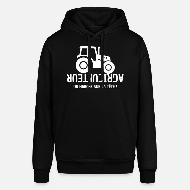 Bauer, Bauer, Bauer, Traktor - Stanley/Stella Unisex Hoodie SOUNDER - Schwarz