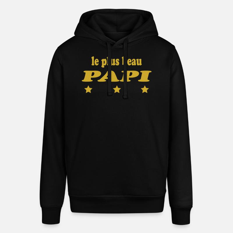 Le plus beau PAPI - Sweat à capuche SOUNDER Stanley/Stella Unisexe - noir