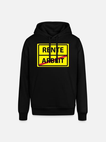 arbeit rente - Stanley/Stella Unisex Hoodie SOUNDER - Schwarz