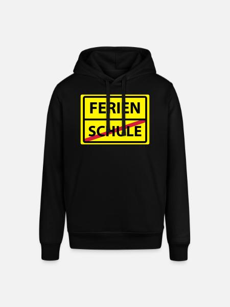 schule ferien - Stanley/Stella Unisex Hoodie SOUNDER - Schwarz