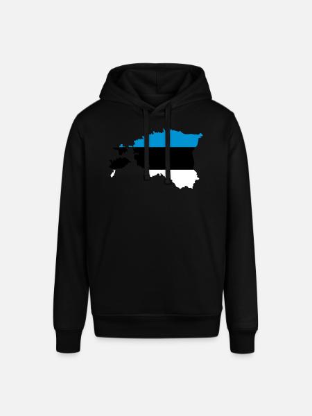 Estland - Stanley/Stella Unisex Hoodie SOUNDER - Schwarz