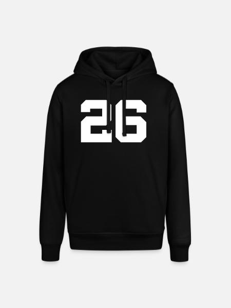 Number 26 - Stanley/Stella SOUNDER Unisex Hoodie - black