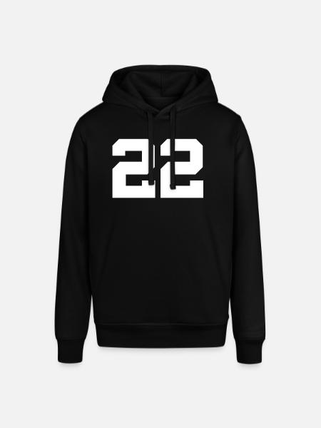 Number 22 - Stanley/Stella SOUNDER Unisex Hoodie - black