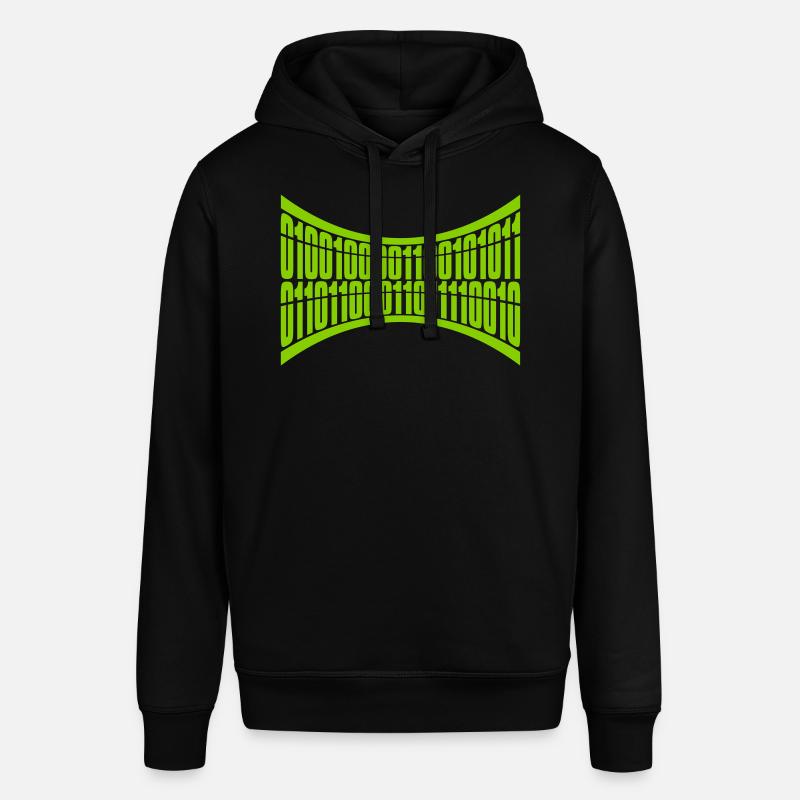 Binary Code Program Language - Stanley/Stella SOUNDER Unisex Hoodie - black
