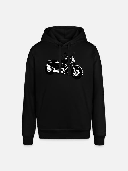 Davidson Fatbob 114 - Stanley/Stella Unisex Hoodie SOUNDER - Schwarz