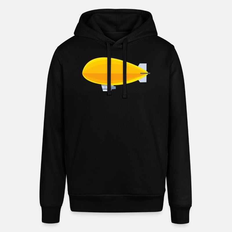 Dirigeable jaune - Sweat à capuche SOUNDER Stanley/Stella Unisexe - noir