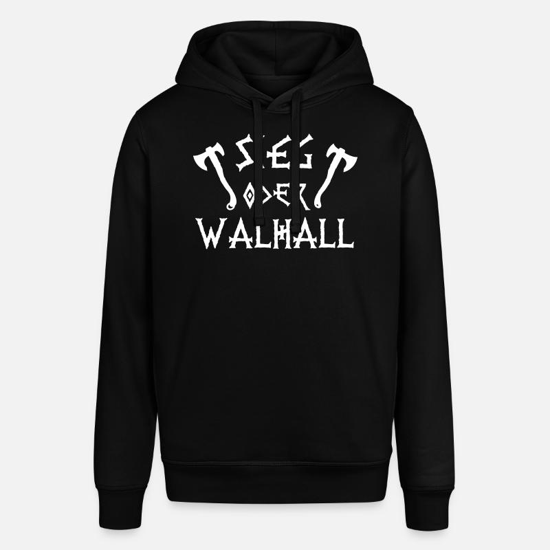Sieg oder Walhall - Stanley/Stella Unisex Hoodie SOUNDER - Schwarz