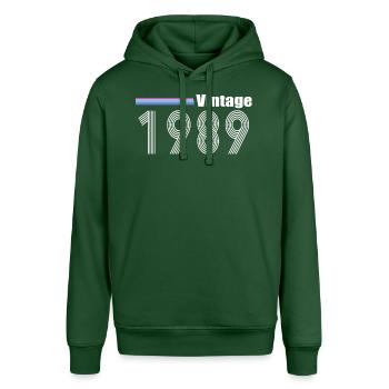 1989 - Stanley/Stella SOUNDER Unisex Hoodie - bottle green - Front - Alina (178cm) & Michal (187cm)