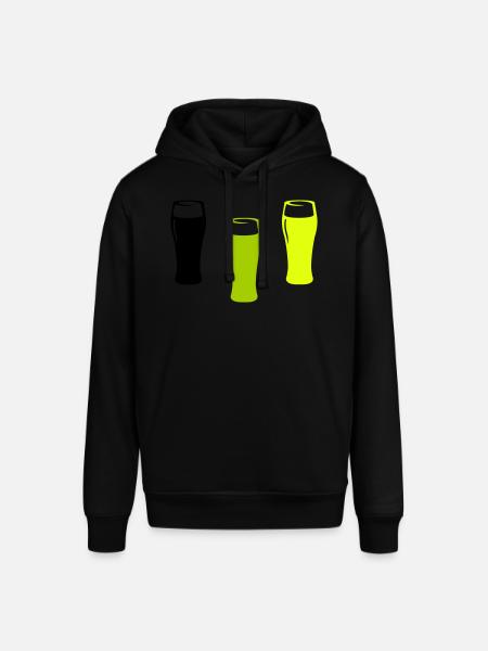 Bier Gläser - Stanley/Stella Unisex Hoodie SOUNDER - Schwarz