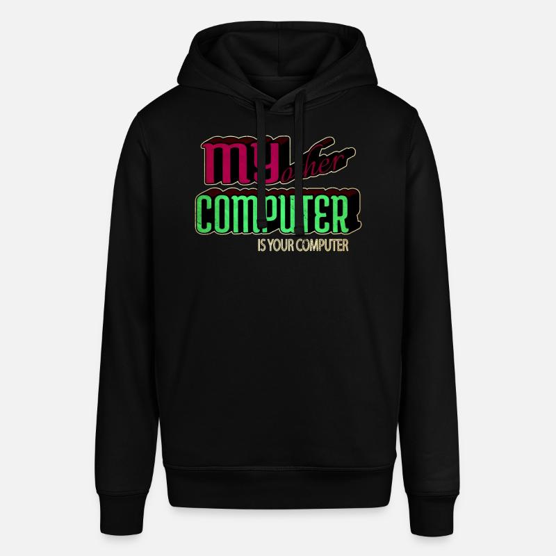 present hacking coding hacking computer - Stanley/Stella Unisex Hoodie SOUNDER - Schwarz