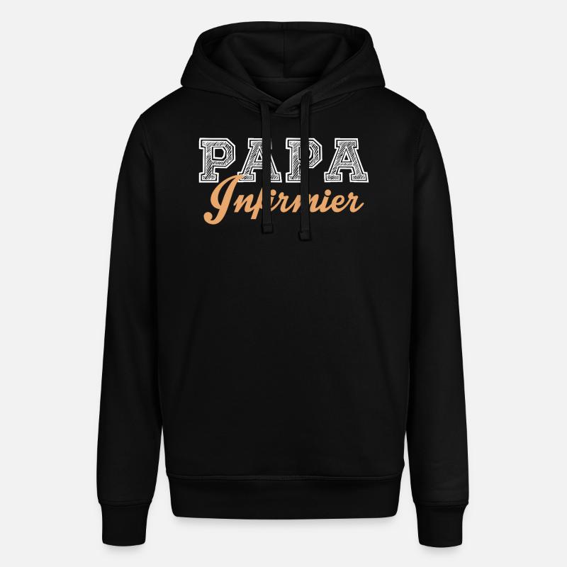 Papa Infirmier - Sweat à capuche SOUNDER Stanley/Stella Unisexe - noir