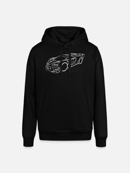 Buga sports car - Stanley/Stella SOUNDER Unisex Hoodie - black