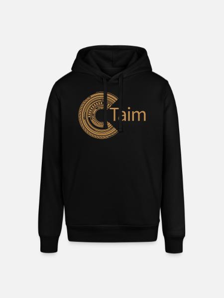 Pour Taim - Sweat à capuche SOUNDER Stanley/Stella Unisexe - noir