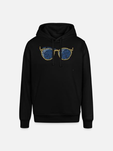 Laby Sunglasses 1 - Stanley/Stella SOUNDER Unisex Hoodie - black