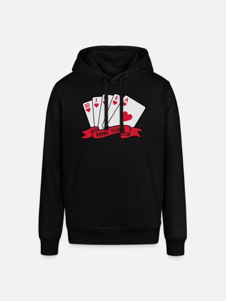 Royal Flush - Stanley/Stella Unisex Hoodie SOUNDER - Schwarz