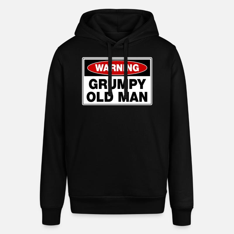 Warning Grumpy Old Man - Sweat à capuche SOUNDER Stanley/Stella Unisexe - noir