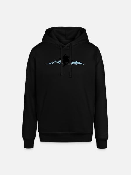Wintersport - Snowboard - Stanley/Stella Unisex Hoodie SOUNDER - Schwarz