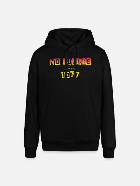 No Future 77 - Stanley/Stella Unisex Hoodie SOUNDER - Schwarz