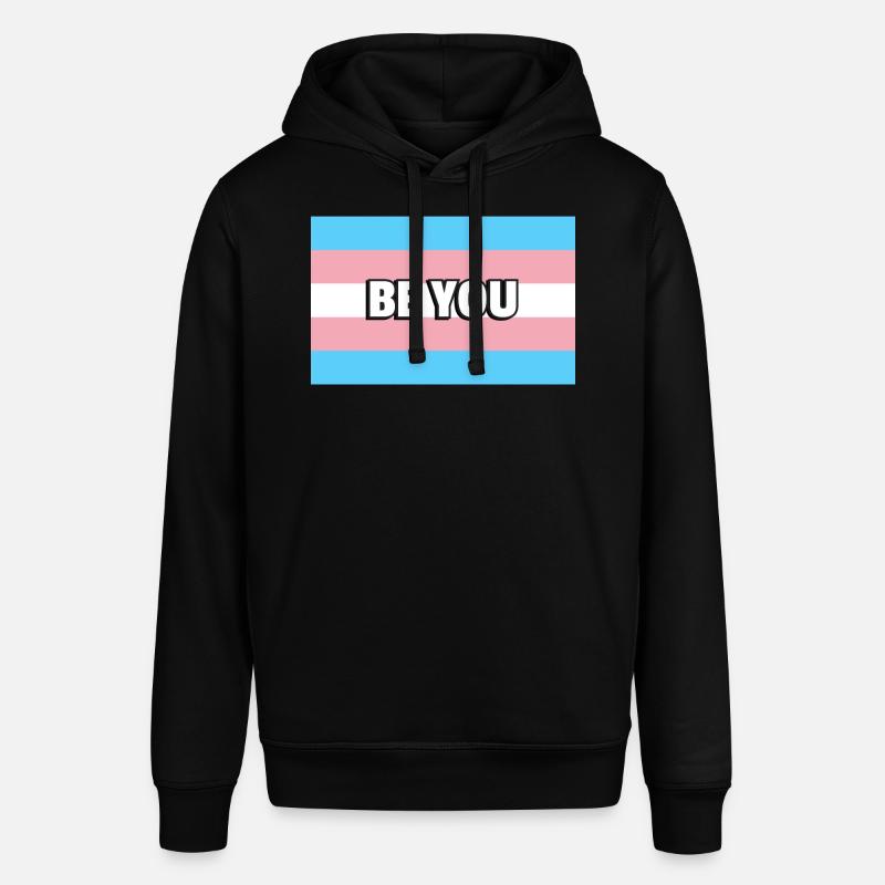 Fierté trans SOYEZ VOUS - Sweat à capuche SOUNDER Stanley/Stella Unisexe - noir