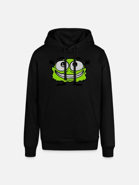 Little cute hairy monster - Stanley/Stella SOUNDER Unisex Hoodie - black