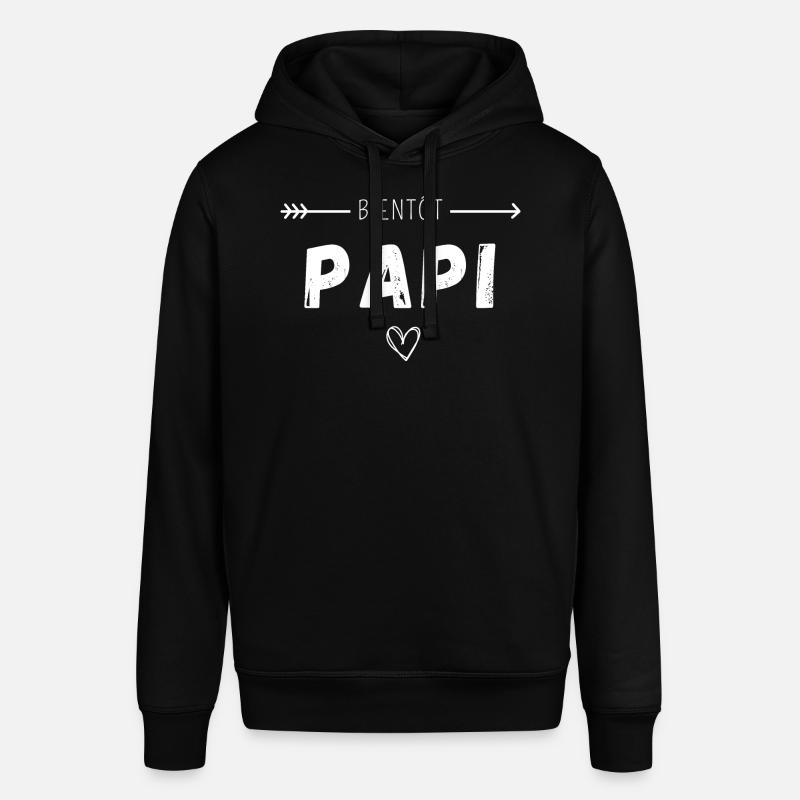 Bientôt papi - Sweat à capuche SOUNDER Stanley/Stella Unisexe - noir