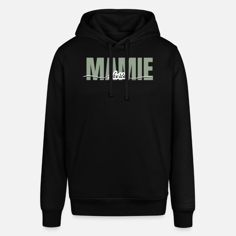 Mamie chérie -cadeau grand mère - Sweat à capuche SOUNDER Stanley/Stella Unisexe - noir