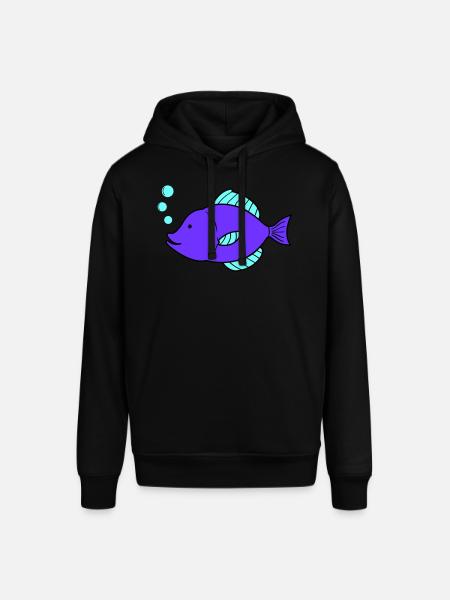 Fish Comic - Stanley/Stella SOUNDER Unisex Hoodie - black