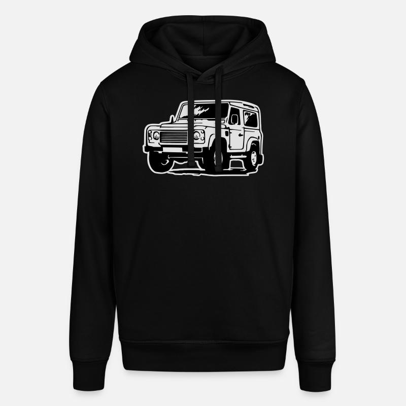 Defender (mit Hintergrund) - Sweat à capuche SOUNDER Stanley/Stella Unisexe - noir